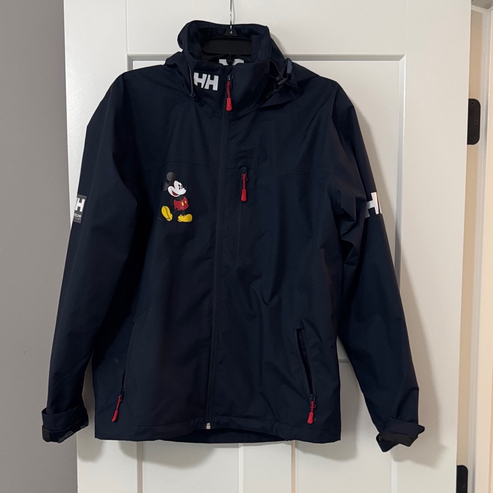 Helly Hansen Women’s Rain Navy Jacket with Mickey Mouse Design